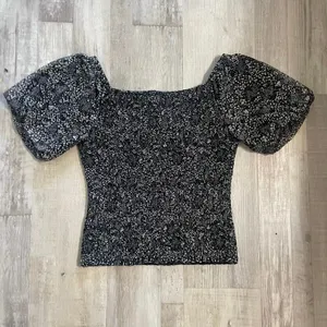 Anthropologie Aurelia Smocked Top size Medium thumbnail 11