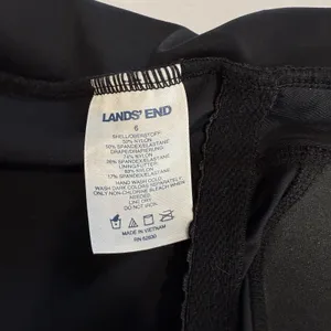 Lands End Black SlenderSuit Wrap One Piece Soft Cup‎ Swimsuit Size 6 thumbnail 12