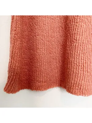 Zara Shirt Size Small Grey Ribbed Crewneck Textured Raw‎ Hem Downtown Indie thumbnail 5