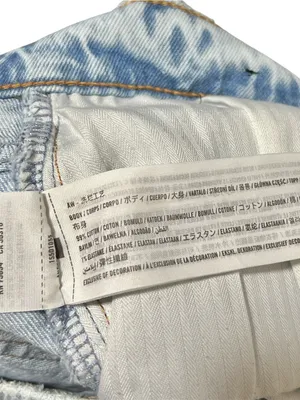 Abercrombie & Fitch 90s Baggy Low Rise Jeans 33/16 LONG Curve Love Light Wash thumbnail 5