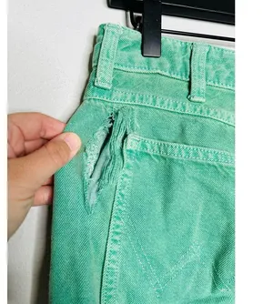 WRANGLER Green Casey Jones Carpenter Denim Jeans Size 29x30 thumbnail 11