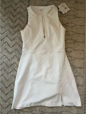 Beyond Yoga white tennis dress thumbnail 1