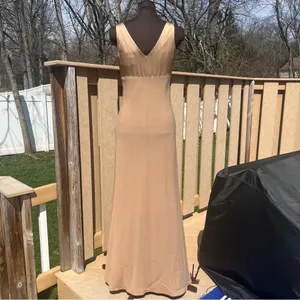 Vtg Nicole Miller Two-Tone Floor Length Sleeveless Formal Dress Size 10 Prom thumbnail 5