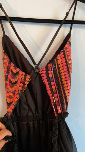 Windsor Sequined Backless Mini Dress thumbnail 5