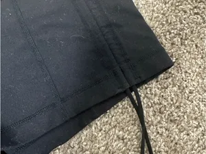 Lululemon Black Short Shorts with Side Drawstrings thumbnail 3