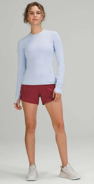 Lululemon Light Blue It’s Rulu‎ Run Long Sleeve Top thumbnail 1