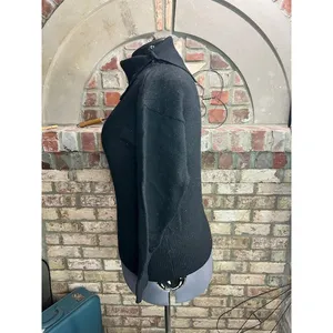 sweater turtle neck ribbed black Size M thumbnail 5