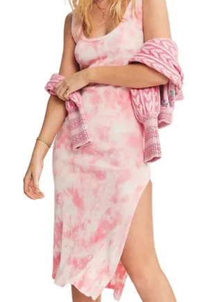 Love Shack Fancy Citra Dress Women's Pink Size Large thumbnail 1