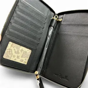 SIMPLY NOELLE JET SETTER WALLET black.NWT. thumbnail 7