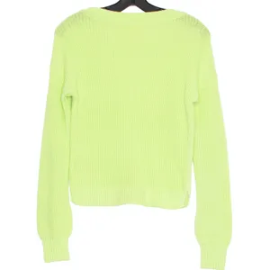 Hollister Sweater Y2K Preppy 90s Streetwear Indie Sleaze Casual Neon Green XS thumbnail 2