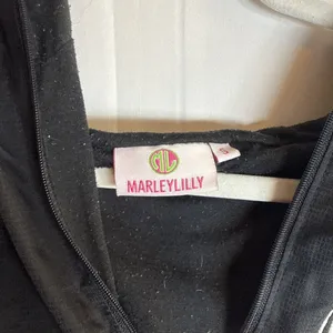 Marley Lilly Waterproof Black Pullover Monogram MAR White Font Size Small thumbnail 8