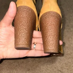 Timberland Tillston Heeled Ankle Boot Bootie Wheat Nubuck 6.5 thumbnail 8
