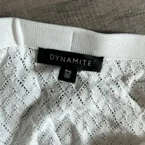 Dynamite white maxi skirt thumbnail 3