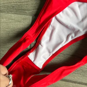 SHEIN Bold Red Bikini Set thumbnail 7