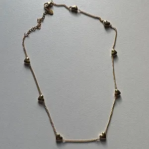 Gold Heart Necklace thumbnail 2