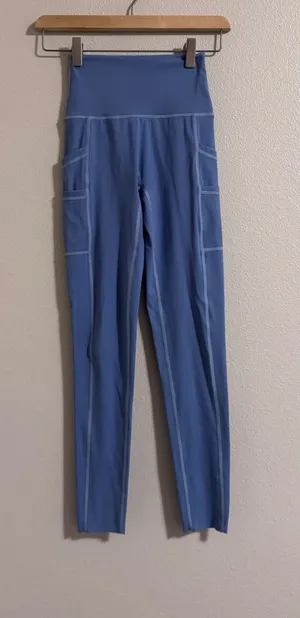 Aerie High-Waist Periwinkle Leggings with Side Pockets thumbnail 1