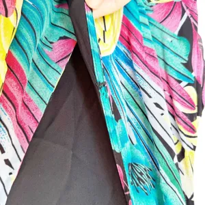 Anthropologie Cupro Faux Wrap Maxi Dress Size 0 Floral‎ Resort Tropical Vacation thumbnail 8