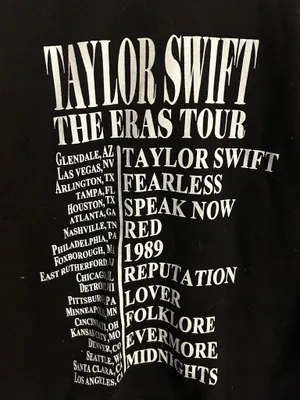 Taylor Swift Eras Tour Hoodie Unofficial thumbnail 5