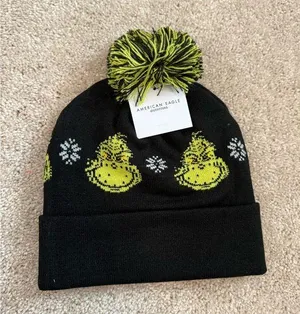 Grinch beanie!  Price firm!  thumbnail 1