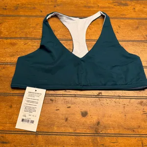 Leggings‎ Park Women's Teal Racerback Sports Bra Top Activewear XL thumbnail 1