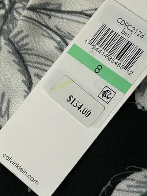 Calvin Klein Women’s Black & White Floral Print Dress SZ 8 NWT thumbnail 11