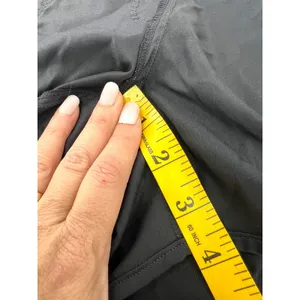 Lululemon 6 Hotty Hot Black Shorts Girly Scalloped Detail Running Activewear thumbnail 10