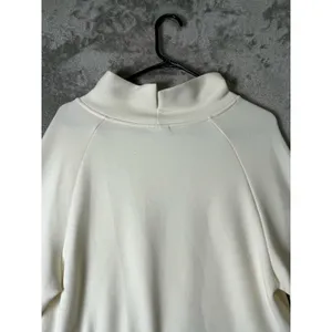 Varley Arcola Mock Neck Pullover Sweatshirt Oversized Beige Tunic XS Athleisure thumbnail 4