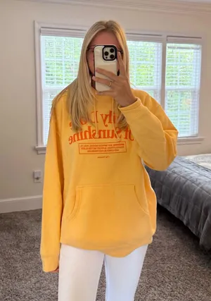 OurSeasons Sweatshirt Yellow Size XL thumbnail 1