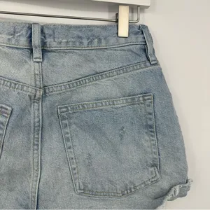 Free People Boho Shorts Size 27 Distressed Button Fly Summer Festival thumbnail 6