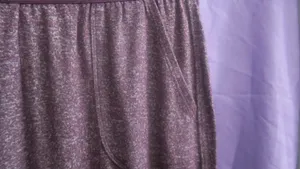 PINK Victoria's Secret loungewear sweat pants with pockets in purple size xs. thumbnail 5