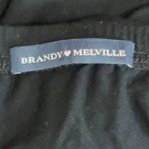 Brandy Melville Josie Black High Waisted Minimalist Maxi Straight Pencil Skirt M thumbnail 5