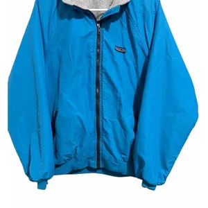 VTG Patagonia Blue Synchilla Fleece Lined Bomber Jacket Women's Size 13/14‎ thumbnail 5