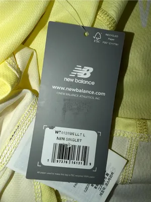 New Balance‎ Women’s Yellow Nationals Outdoor Tank Top thumbnail 6