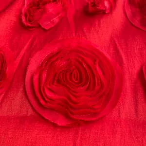 Romeo & Juliet Couture Red Rose Strapless Mini Dress thumbnail 3