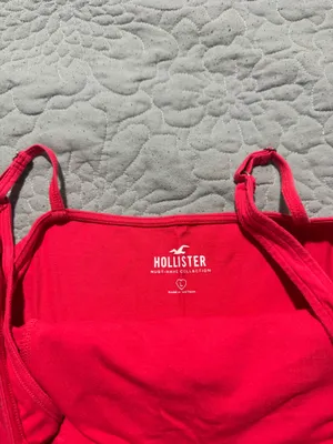 Hollister Red Tank Top thumbnail 3