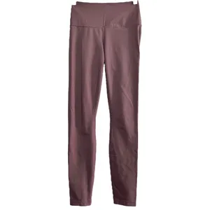Yogalicious Lux Ankle Leggings High Rise Side Pocket Elastic Waistband Mauve XS thumbnail 2