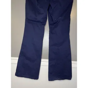 American Eagle Outfitters Pants Womens 16 Long Blue Chino Straight Leg Stretch thumbnail 6