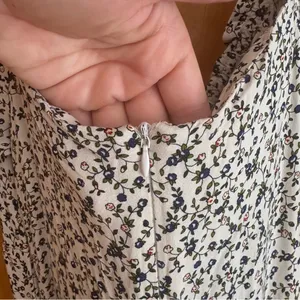 GNV 33 Floral Puff Sleeve Midi Dress Ukraine‎ cotton slit thumbnail 5