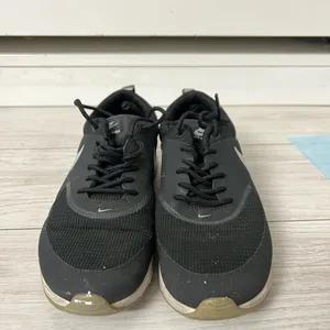 Nike Womens 6 Air Max Thera Black Mesh thumbnail 4