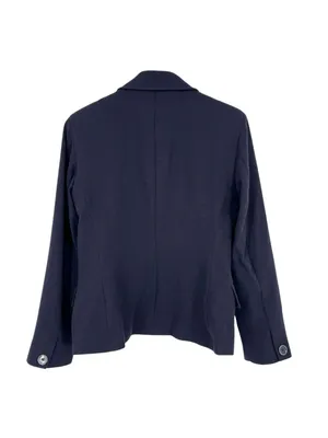 Ralph Ralph Lauren Vintage Double Breasted Wool Peacoat Jacket Navy Blue Size 8 thumbnail 6