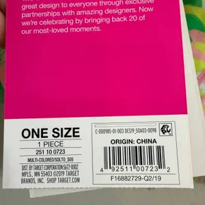Lilly Pulitzer x Target 20th Anniversary Flamingo Scarf Sequin OS Sarong Coverup thumbnail 7