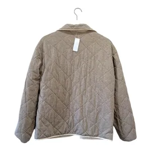 Carve Designs Reversible Quilted Jacket Gray Cream Floral Size S Lightweight thumbnail 13