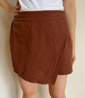 Brown envelope skort Size M thumbnail 1