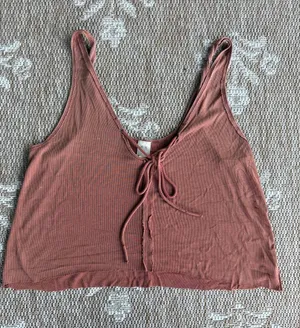 We the free Women's Rust Tie-Front Tank Top thumbnail 1