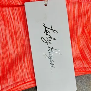 New! NWT Lady Hagen Sleeveless Coral Carnival Golf Polo Small thumbnail 2