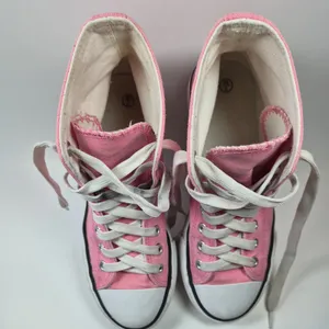 High Top Pink Women Shoes Size 7 Pink Girly College Thrashed thumbnail 8