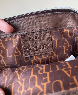 Furla NWOT brown clutch thumbnail 7