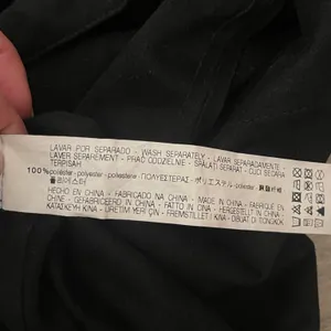 Zara Faux Suede Black Belted Trench Coat M thumbnail 14