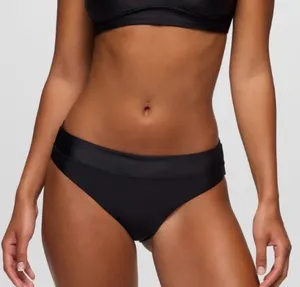 Prana Summer Wave Bikini Bottom Black Small thumbnail 1