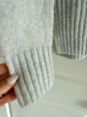 Lou & Grey Light Gray Crewneck Sweater thumbnail 4
